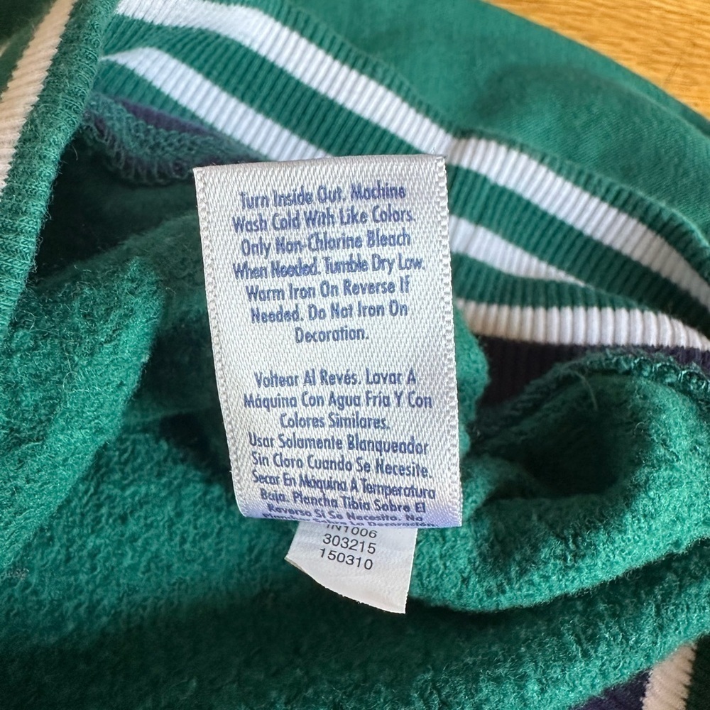 Limited Too - Girls - Crewneck Sweatshirt - Size Small (7/8) Green Plaid - Picture 7 of 9